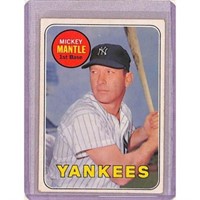 1969 Topps Mickey Mantle Nice Card
