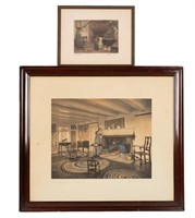Wallace Nutting Hand Colored Prints (2)