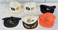 Lot Of Vintage John Deer SnapBack Trucker Hats