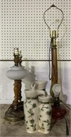 (I) Table Lamps, Oil Lamp, and more