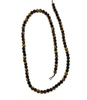 Natural 15.5" Strand Round Yellow Tiger Eye Beads