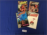 (4) Vintage Daredevil Comic books