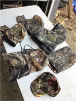 Camo hoodies and turkey hunting cap