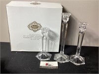 Shannon Crystal Candle Sticks