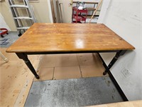 (2) Wood Top Work Tables