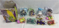 Lot Of 10 Vintage McDonald’s Happy Meal Toys & Box