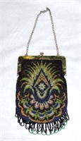 Lady's beaded purse, 10"