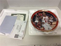 Collector Plate NBA Season High Michael Jordan