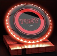 Red LED Tosy Flying Disc