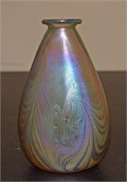 Art Glass vase by Michael Shear? 1980