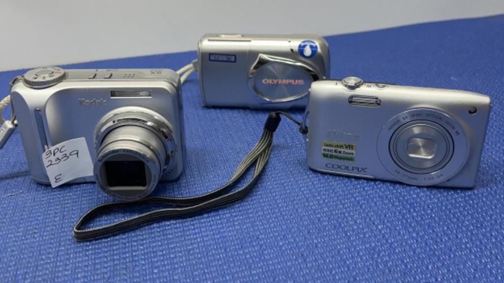 Kodak , Nikon , Olympus Cameras ( non tested)