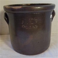 FISHER LYONS N.Y. STONEWARE CROCK