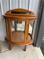 Small Lighted Curio Cabinet