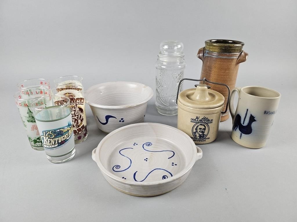 Vintage Kinsale Pottery, Peanut Canister & More!