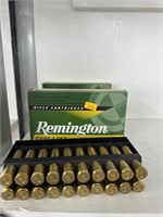 7mm 1 full box and 1 box of brass