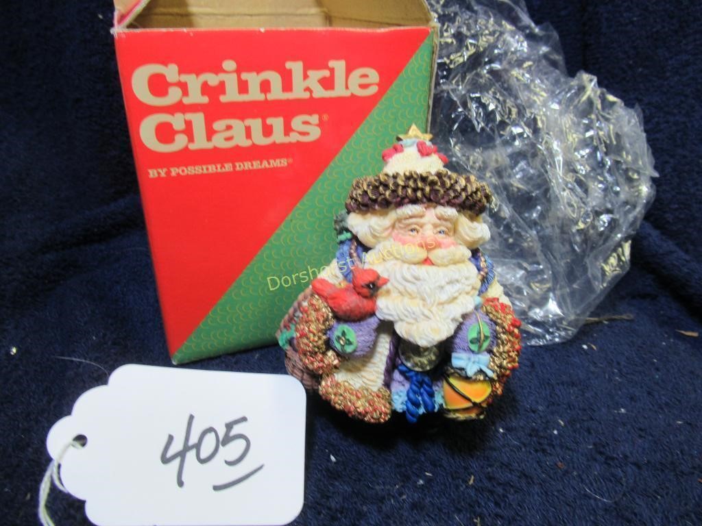 CRINKLE CLAUS AUSTRIAN SANTA W/ BOX