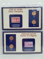 Lincoln Pennies & Postal Comm