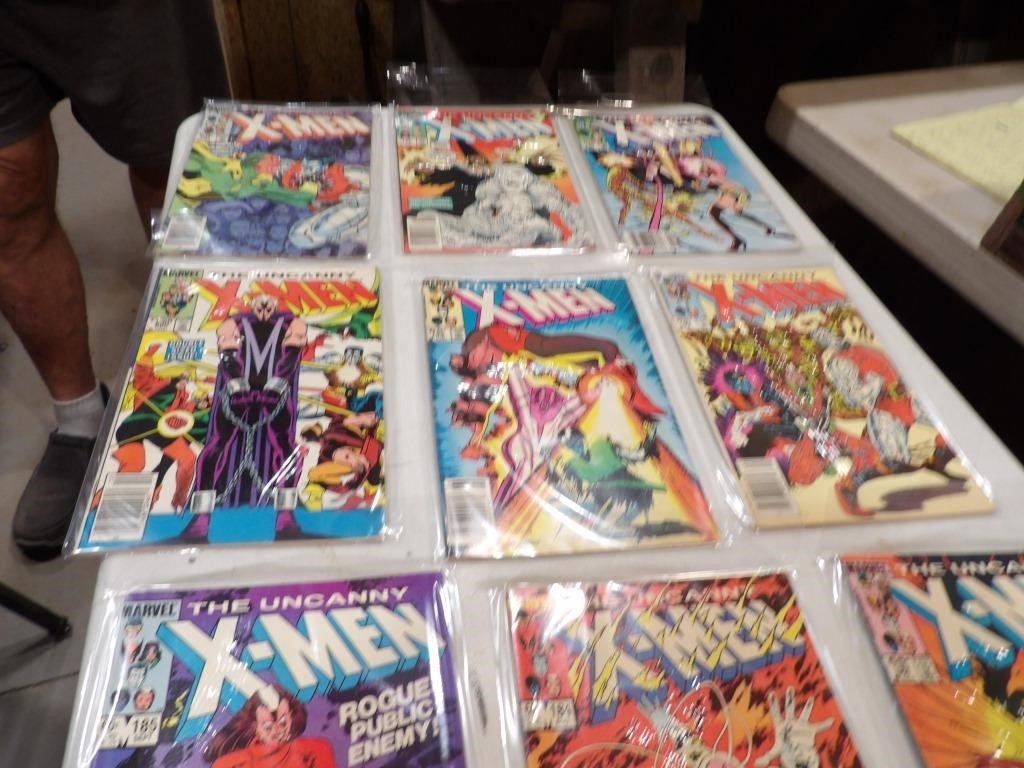 12) assorted vintage comic books