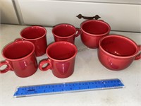 Fiesta wear red mug lot