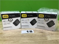 Otterbox Fast Charge Wall Block lot of 3