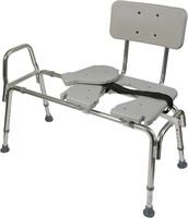 Heavy-duty Sliding Transfer Bench Shower Chair