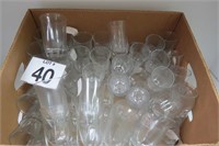 Full Box w/ 50+ Juice Glasses & Small Glasses