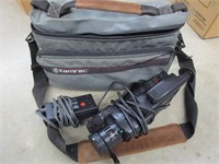 Old Video Camera & Bag