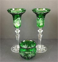 Cut-To-Clear Celtic Candlesticks and More