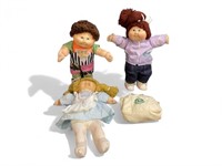 Vintage 1982, 1990 Cabbage Patch Dolls and Clothes