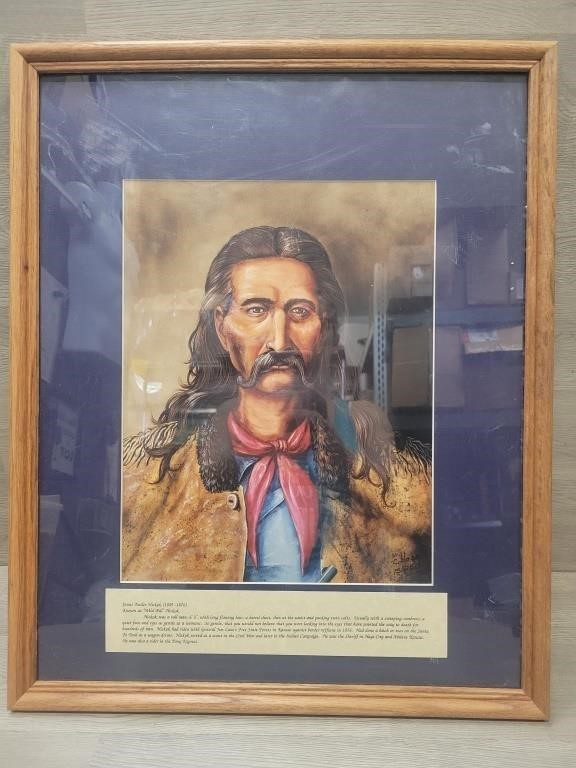 Wild Bill Hickok by Cameron Blagg #15/250 Print