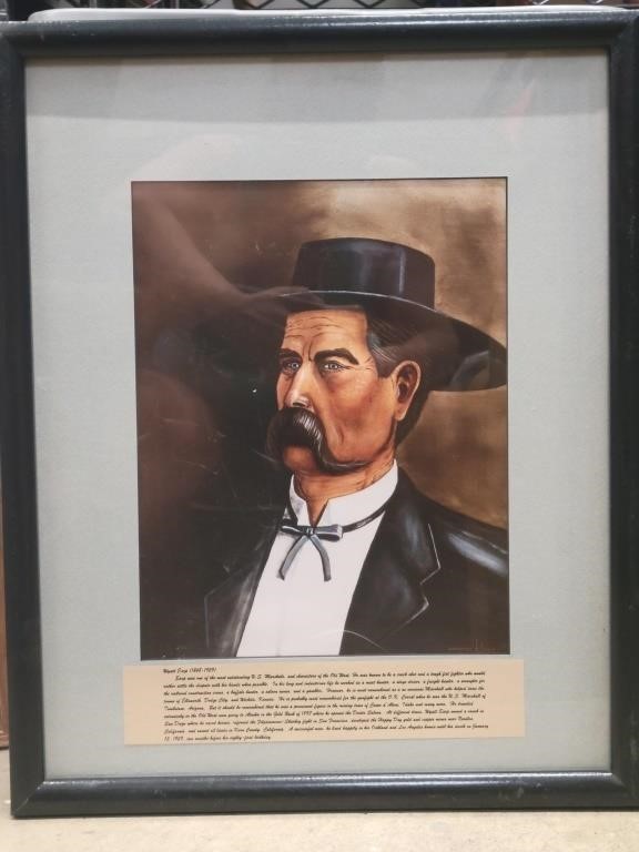 Wyatt Earp by Cameron Blagg #14/250 w/ COA