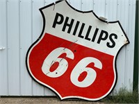 2 Sided Phillips 66 Sign