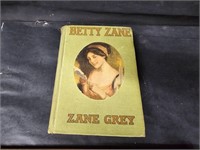 Betty Zane Zane Gray 1903 First edition