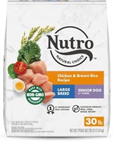 NUTRO Large Breed Senior Dry Dog Food - 30lb