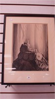 Framed print by Rockwell Kent of Beowulf's