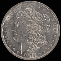 1878 7 TF REV 79 MORGAN DOLLAR AU/BU