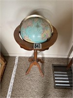 Vintage Globe w/ wooden stand NO SHIPPING