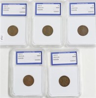 5// 1920 D IGS VG 8 LINCOLN CENTS