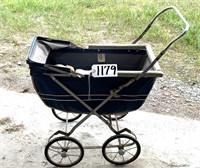 Vintage Hartman Baby Buggy and Doll