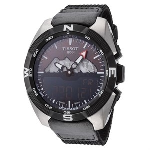 Tissot Men's T-Touch 45mm Black Dial Watch