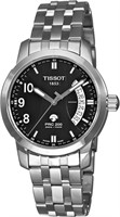 Tissot Black Dial Men's 40mm Quartz Watch