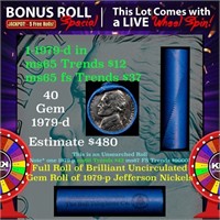 1-5 FREE BU Nickel rolls with win of this 1979-d S