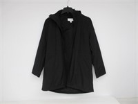 $50-Calvin Klein Women's LG Anorak Jacket, Black