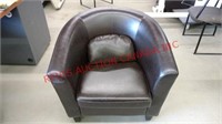 Leather Bucket chair