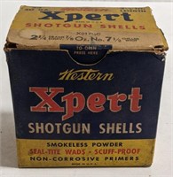 14 Vtg Western Xpert 2-1/2in Shot Shells in