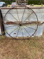 52 " large steel wheel