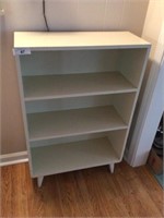 24 in x 36 in tall painted bookshelf