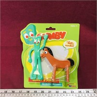 2014 Gumby & Pokey Bendy Figures (Sealed)
