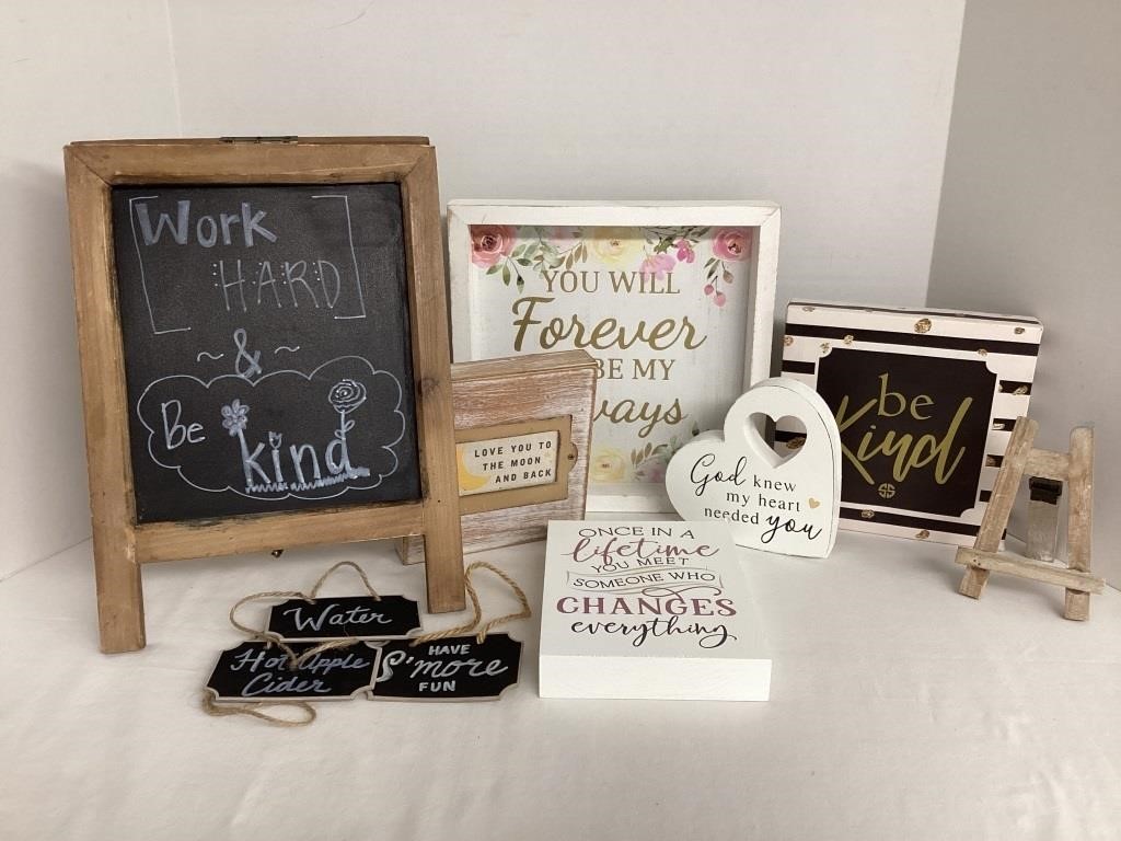 Wall Plaques and Signs