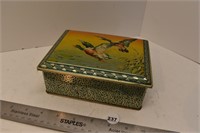 Mallard Duck tin keepsake Box